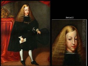 Karl Ii. Von Spanien by Juan Carreno De Miranda