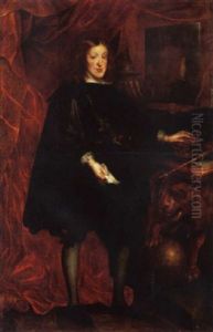 Bildnis Karls Ii. Von Spanien by Juan Carreno De Miranda