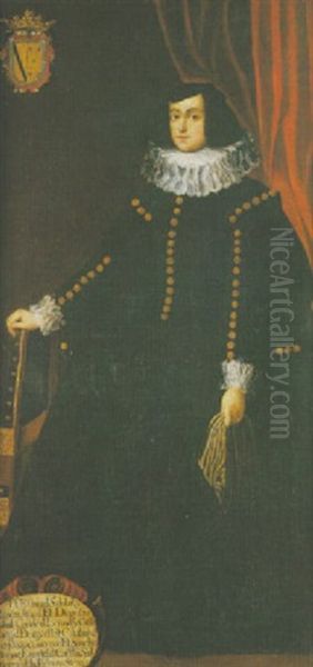 Portrait De Dona Elivira De Sandobal Y Roxas - view 1