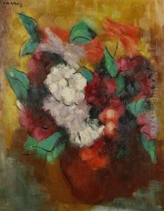 Nature Morte Au Bouquet by Georges Carrey