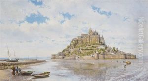 Mont St. Michel, Normandy by John Mulcaster Carrick