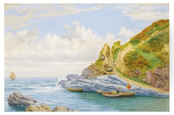 Prussia Cove, Marazion Bay, Cornwall - view 1