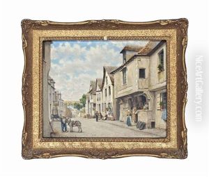 Old House In Lannion, Brittany (+ Street In Josselin, Morbihan, Brittany; 2 Works)