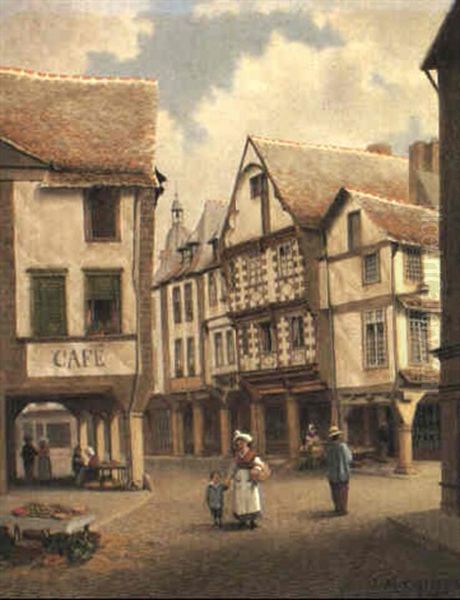 Dinan, Brittany - view 1