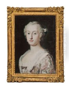 Portrait Presume De La Comtesse Miari