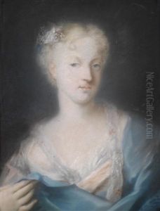 Portrat Einer Jungen Frau by Rosalba Carriera