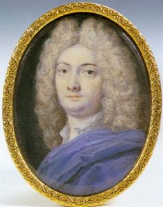 Ritratto Di Gentiluomo Con Parrucca Chiara by Rosalba Carriera