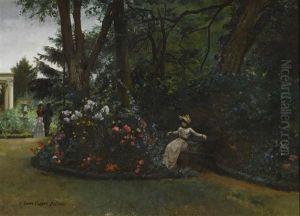 An Afternoon's Respite by Louis Robert Carrier-Belleuse