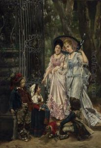 The Young Performers by Louis Robert Carrier-Belleuse