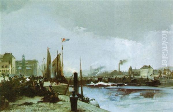 Quay Side Scene - view 1