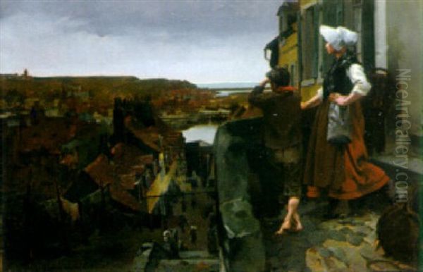 Awaiting The Ship's Return - view 1