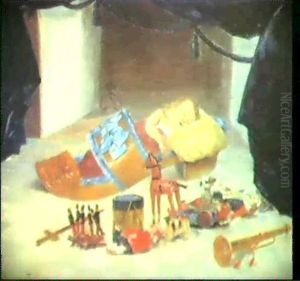 L'enfant Et Les Jouets by Louis Robert Carrier-Belleuse