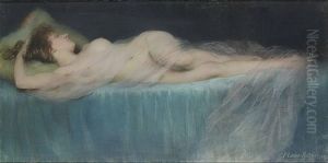 Sleeping Nude by Pierre Carrier-Belleuse