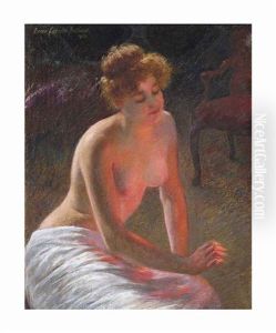 Contemplation By Firelight