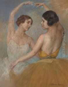Deux Danseuses by Pierre Carrier-Belleuse