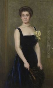 Portrait De Louisette Linzeller