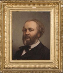 Portrait De Raymond Poincare by Pierre Carrier-Belleuse
