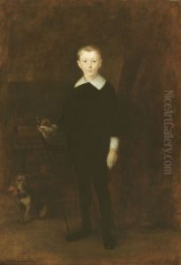 Portrait Of A Boy by Eugene Carriere