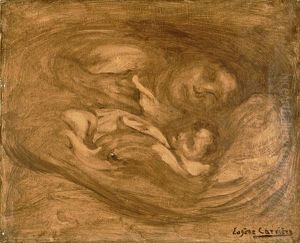 Etude Pour Le Sommeil by Eugene Carriere
