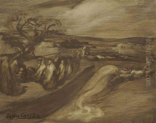Paysage Avec Figures: L'adoration Des Bergers (?) - view 1