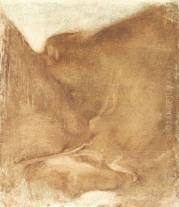 Etude De Femme (study) by Eugene Carriere