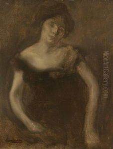 Femme Assise by Eugene Carriere
