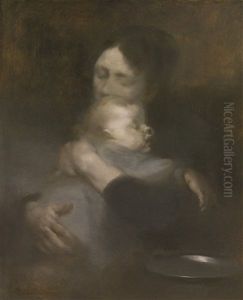 Maternite (tendresse) by Eugene Carriere