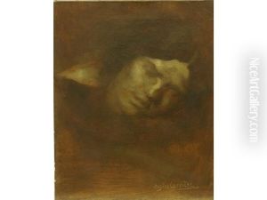 Visage Symboliste by Eugene Carriere