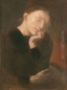 Meditation by Eugene Carriere