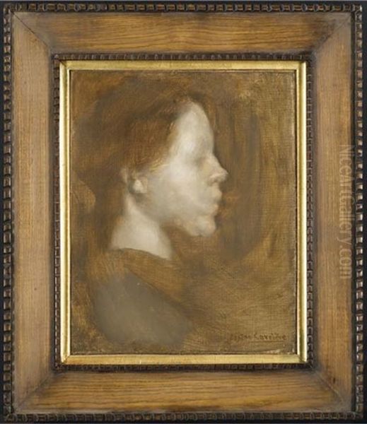 Portrait De Femme De Profil (nelly Carriere?) - view 1