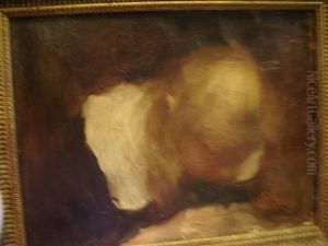 Enfant A La Lecture by Eugene Carriere