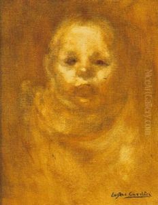 Portrait De Jean-rene A La Bavette, Fils De L'artiste Portrait De Jean-rene A La Bavette, Fils De L'artiste