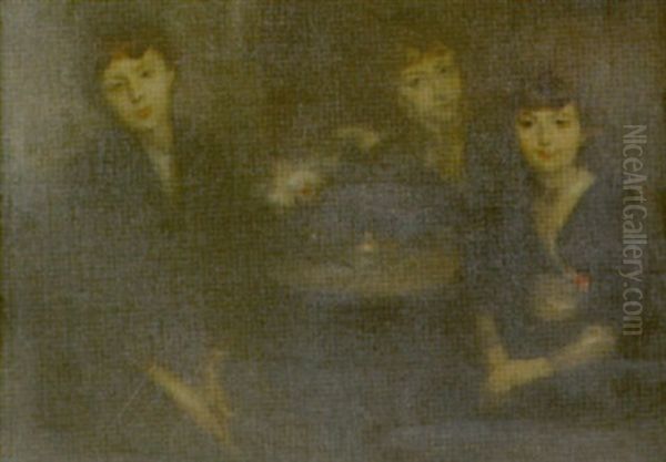 Les Trois Femmes Au Cafe - view 1