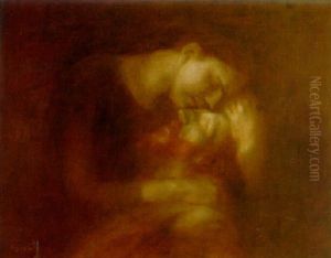 The Death Of Gauguin by Eugene Carriere