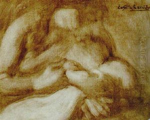 A Nurturing Mother by Eugene Carriere
