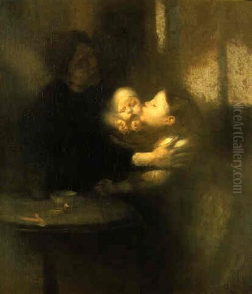 Famille (mme. Carriere, Elise Et Leon) - view 1