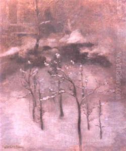 Garden In Winter by Eugene Carriere