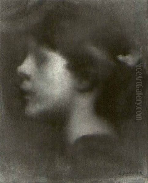 Portrait De Fille D'artiste - view 1
