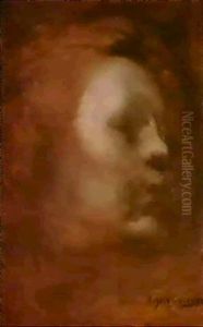 Visage D'homme by Eugene Carriere