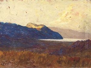 Le Lac Du Bourget by Joseph Melchior Carron
