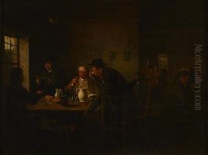 A Tavern Interior by Alexander Carse