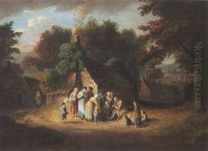 Travelling Musicians by Alexander Carse