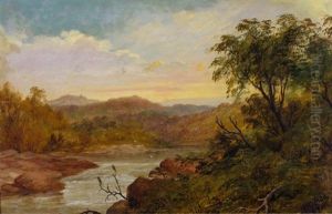 Mount Macedon Looking West 1887 Mount Macedon Looking West 1887
