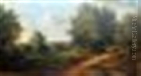 Landscape With Deer - view 1