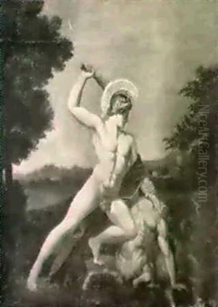 Theseus Erschlagt Den Kentauren - view 1