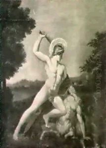 Theseus Erschlagt Den Kentauren