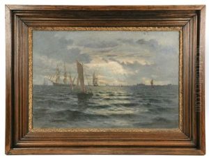 Copenhagen Viewed From The Baltic by Andreas Christian Riis Carstensen