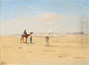 Scene From North Africa by Andreas Christian Riis Carstensen