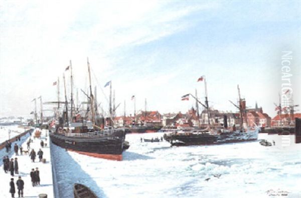 The Ice-locked Harbour - view 1