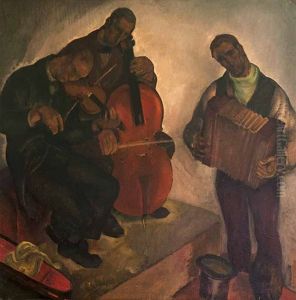 Die Musiker by Antoine (Anto) Carte